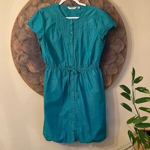Liz Claiborne New York Vintage Bib Shirt Dress